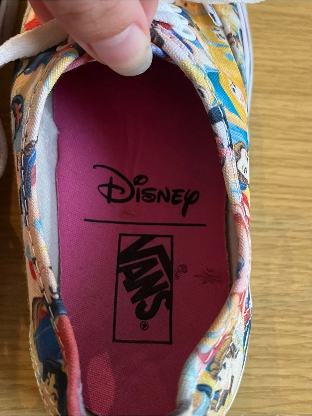Vans disney old